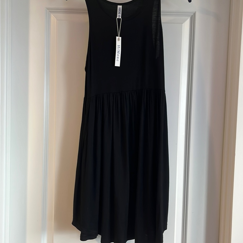 Himone Black Minidress